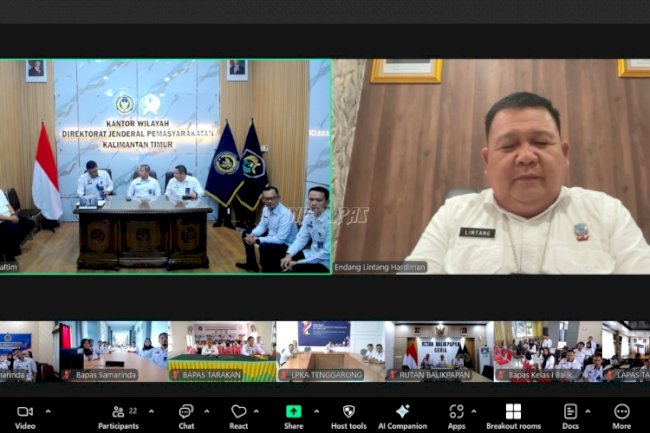 Gantikan Hernowo Sugiastanto, Endang Lintang Hardiman Resmi Pimpin Kanwil Ditjenpas Kaltim