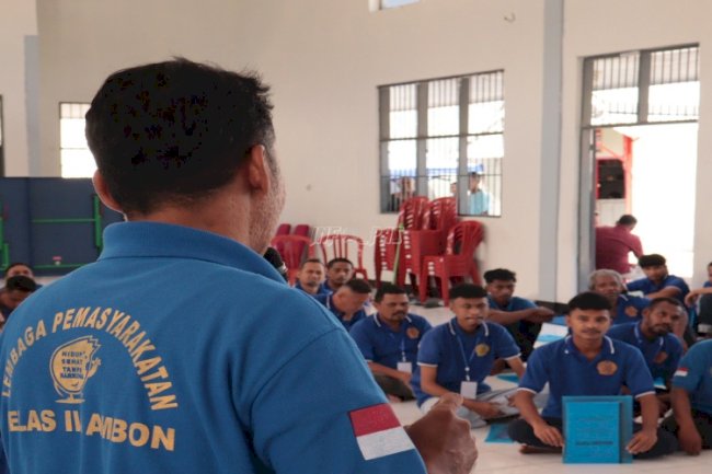 Rehabilitasi Sosial Hari di Lapas Ambon, Warga Binaan Dapat Motivasi Hidup Baru