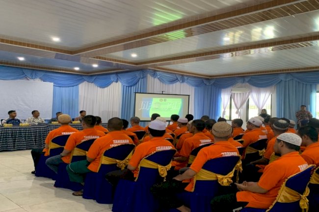 Kanwil Ditjenpas Kalsel Tingkatkan Disiplin Warga Binaan melalui Penyuluhan Hukum