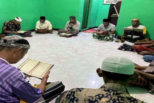 Tingkatkan Solidaritas dan Antisipasi Bencana Alam, Lapas Wahai Gelar Yasinan dan Doa Bersama