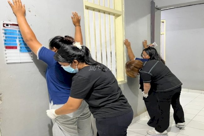 Satgas Kamtib Kanwil Ditjenpas NTT Gelar Razia di Lapas Perempuan Kupang