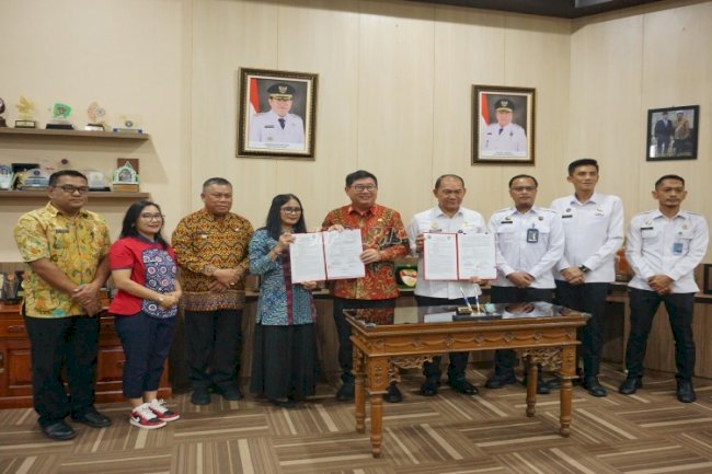 Lapas Tanjungpandan Bersama Pemkab Belitung Timur Sepakati Naskah Perjanjian Hibah Daerah untuk Pembangunan Lapas dan Rutan