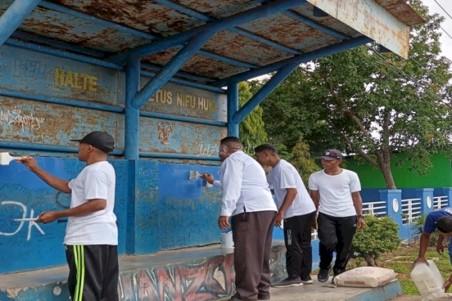 Rutan SoE Perbaiki Fasilitas Umum, Wujud Pengabdian IMIPAS untuk Negeri