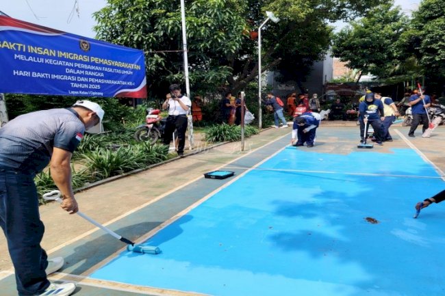 Bakti untuk Negeri, Lapas Cipinang Hadirkan Ruang Publik yang Lebih Nyaman bagi Warga