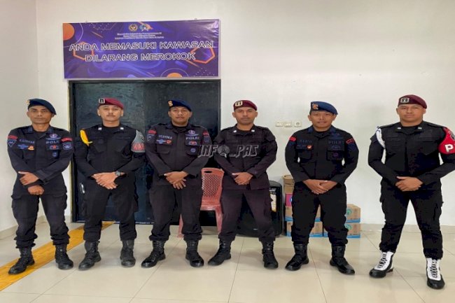 LPKA Ambon dan Brimob Polda Maluku Bangun Kerja Sama Keamanan lewat Penggeledahan Insidentil