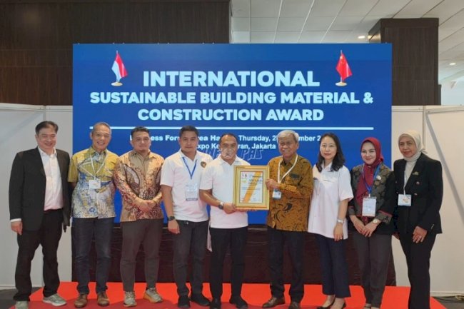 Bersinar di Panggung Internasional, Jawara Beton Lapas Kelas I Tangerang Raih Penghargaan BDExpo 2025