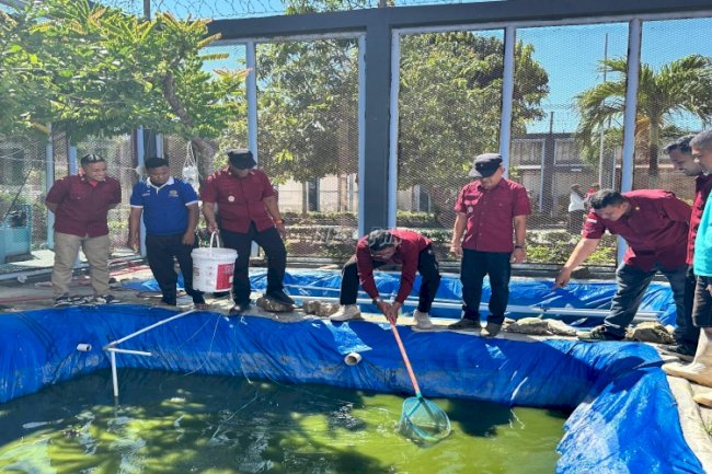 Lapas Lhoknga Kembangkan Pembinaan Budidaya Ikan untuk Ketahanan Pangan