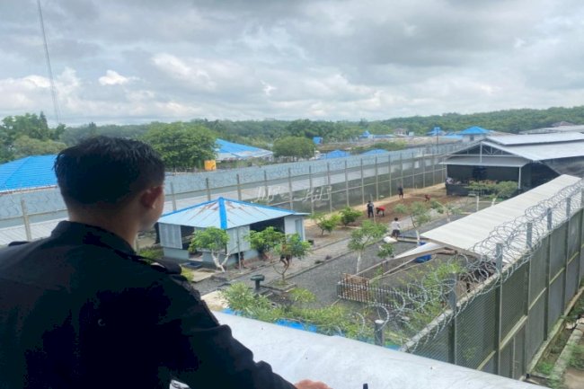 Pengawasan Ketat dari Ketinggian, Lapas Narkotika Karang Intan Perkuat Keamanan lewat Pos Menara Atas