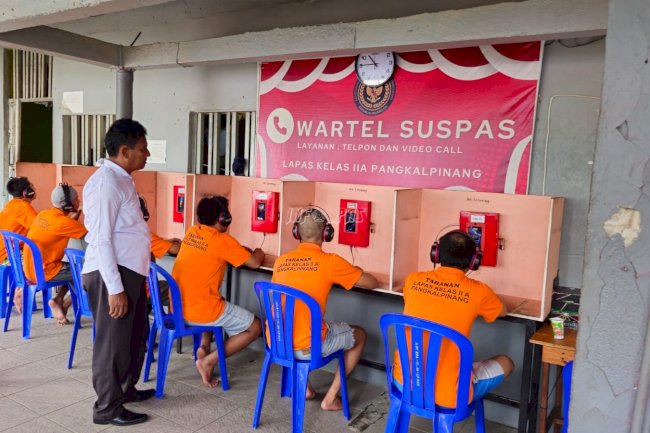 Wartelsuspas Hadirkan Senyuman Tahanan Lapas Pangkalpinang