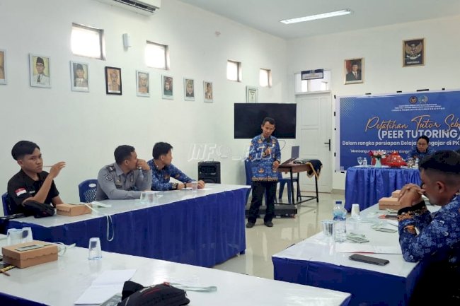 Dorong Pembelajaran Lebih Interaktif, LPKA Palu Gelar Peer Tutoring bagi Anak Binaan