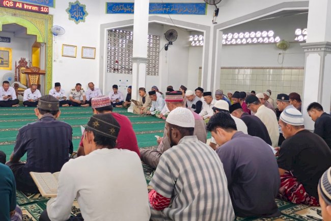 Munajat Lapas Pangkalpinang, Empati untuk Korban Bencana Aceh, Sumut, dan Sumbar