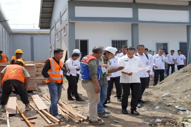 Kabag TU dan Umum Kanwil Ditjenpas Jateng Dampingi Direktur SSPP Tinjau Pembangunan Rutan Semarang