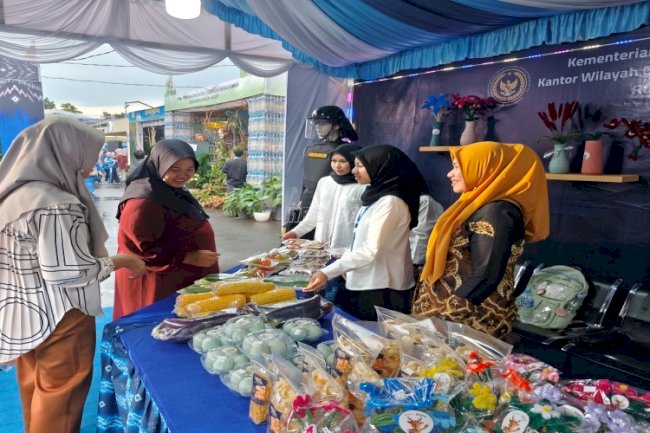 Produk UMKM Warga Binaan Rutan Pelaihari Diserbu Pengunjung Expo Tanah Laut 2025