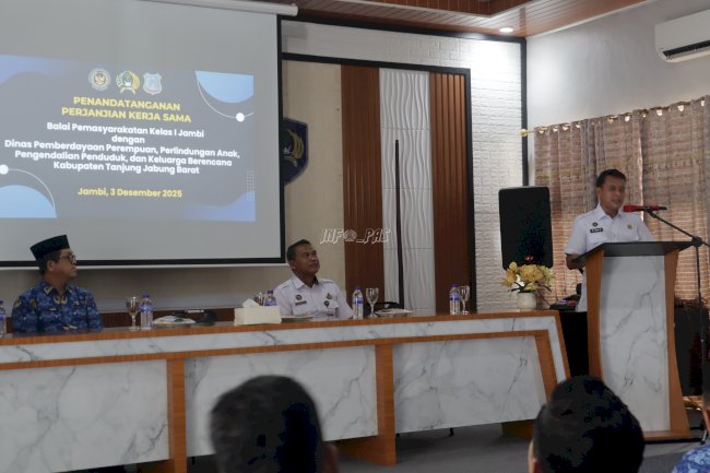 Bapas Jambi dan DP3AP2KB Tanjab Barat Sepakat Perkuat Perlindungan ABH