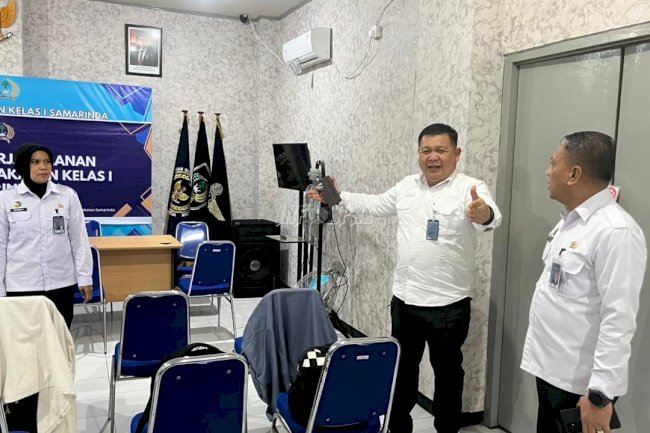 Perkuat Kinerja dan Layanan, Kakanwil Ditjenpas Kaltim Tinjau Bapas Samarinda