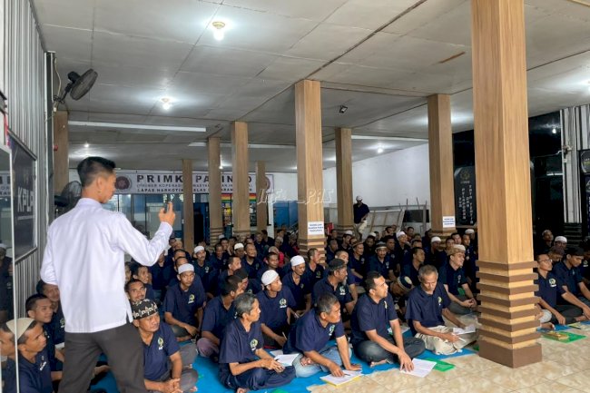 130 Warga Binaan Lapas Narkotika Karang Intan Ikuti Pembinaan Adiksi dan Kesehatan Mental