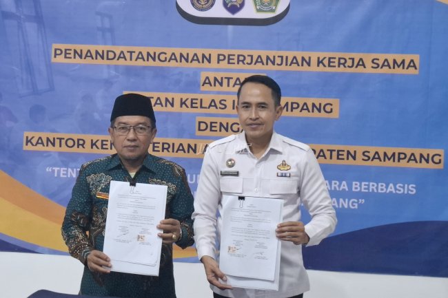 Rutan Sampang Mantapkan Pembinaan Spiritual lewat Peresmian Pondok Pesantren dan PKS Kemenag