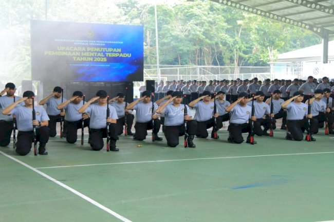 Dirjenpas Tutup Pembinaan Mental Terpadu 2025, Tegaskan Komitmen Jaga Kehormatan Pemasyarakatan