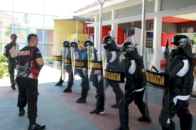 Kolaborasi Lintas Instansi, Lapas Perempuan Palu Bina Fisik, Mental, dan Disiplin Pegawai