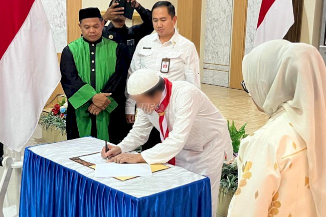 Program Deradikalisasi Berhasil, Napiter Lapas Palu Berikrar Setia NKRI 