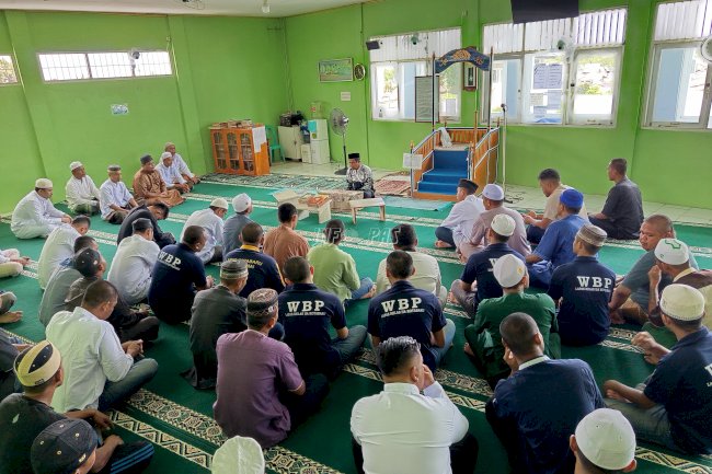 Pembinaan Spiritual Berkelanjutan, Lapas Kotabaru Gandeng Kemenag Ajar Warga Binaan Mengaji