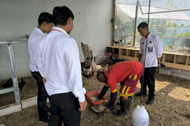 Lapas Pemuda Madiun Libatkan Mahasiswa Magang Dampingi Pelatihan Produktif Warga Binaan