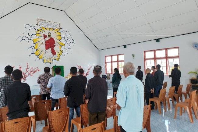 Sambut Natal, Lapas Namlea Gelar Ibadah Adventus, Dorong Warga Binaan Perbaiki Diri