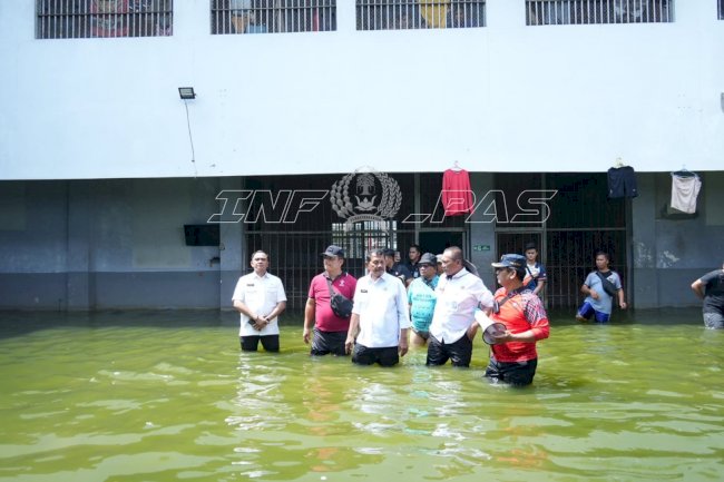 Dirjenpas Pastikan Keselamatan Warga Binaan dan Petugas di UPT Pemasyarakatan Sumut Terdampak Banjir