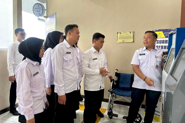 Jelajah Lapas Cibinong, Peserta Magang Pelajari Inovasi Pembinaan dan Layanan Pemasyarakatan