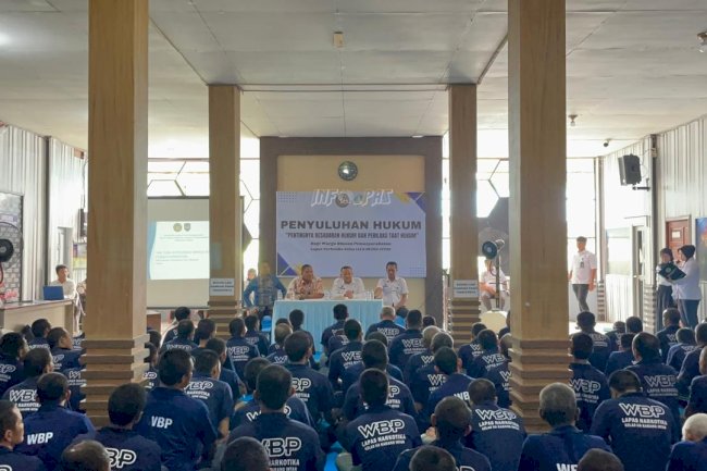 Kanwil Ditjenpas Kalsel Perkuat Pemahaman Hukum Warga Binaan Lapas Narkotika Karang Intan