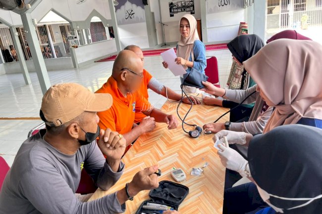 Tingkatkan Layanan, Rutan Majene Skrining Kesehatan Warga Binaan