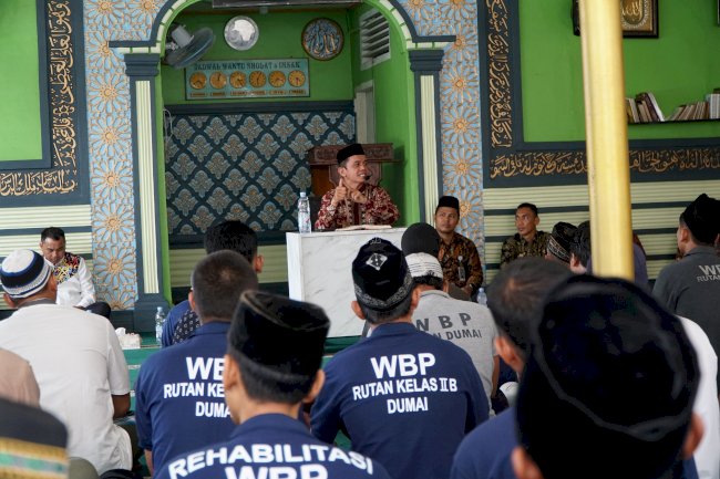 Rutan Dumai Gelar Doa Bersama untuk Korban Bencana di Sumatra