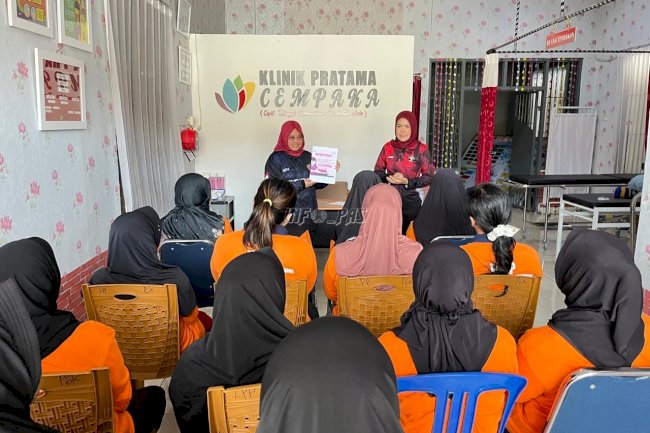 Cegah Penyakit Menular, Lapas Perempuan Pangkalpinang Periksa Kesehatan Warga Binaan