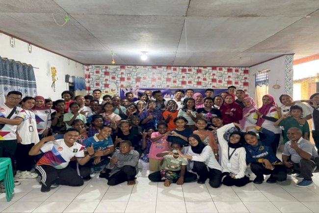 Peduli Sesama, Rutan Ambon Salurkan Kebutuhan Pokok ke Panti Asuhan Maria Mediatrix