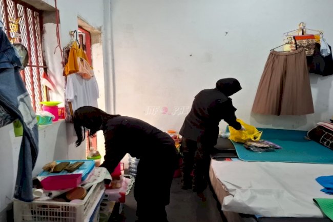 Lapas Perempuan Ambon Optimalkan Deteksi Dini lewat Penggeledahan Badan dan Kamar Warga Binaan