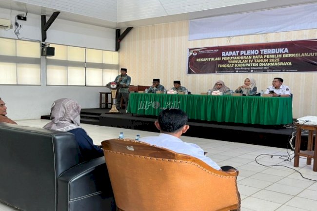 Lapas Dharmasraya Wujudkan Data Pemilih Akurat lewat Pleno PDPB Triwulan IV