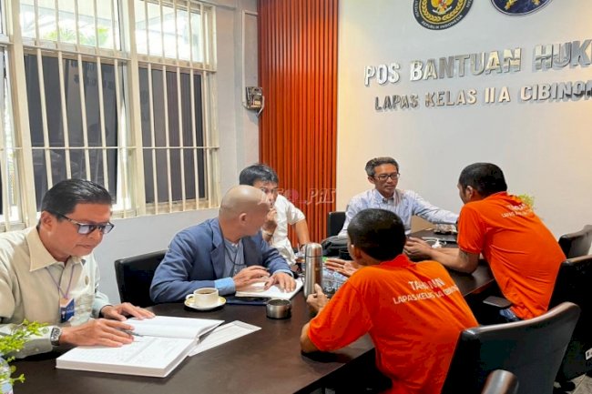 Lapas Cibinong Bersama LBH Perkumpulan Masyarakat Cibinong Berikan Tahanan Konsultasi Hukum Gratis