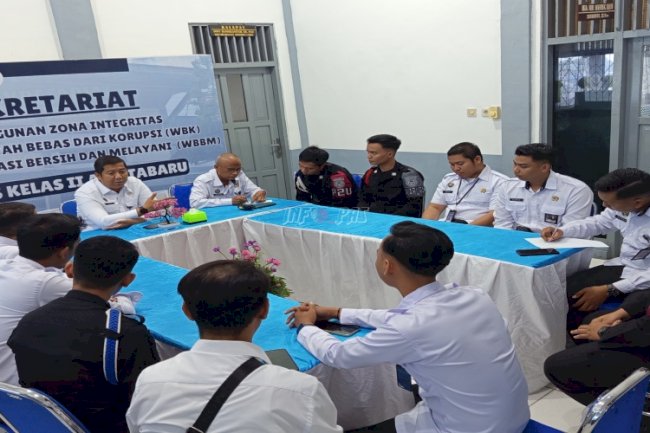 Kalapas Kotabaru Tegaskan Kedisiplinan dan Kewaspadaan Regu Pengamanan Jelang Akhir Tahun