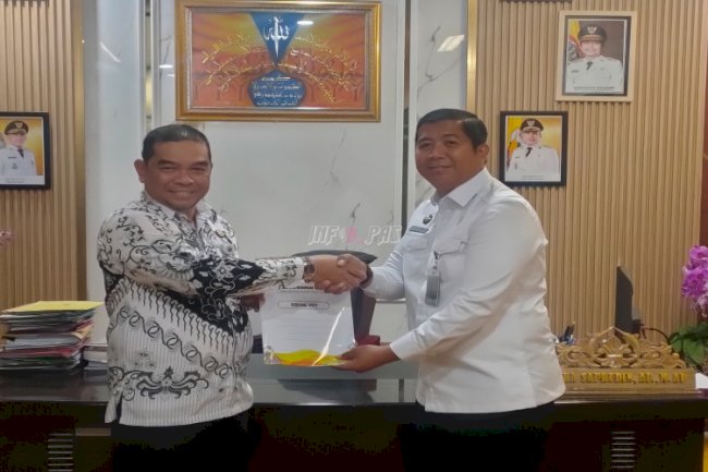 Kalapas Kotabaru Wakili Kakanwil Ditjenpas Kalsel pada Serah Terima Pinjam Pakai Gedung Bapas Kotabaru