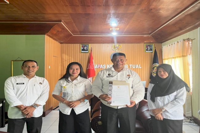 Lapas Tual Raih Sertifikat Halal, Komitmen Penuhi Hak Warga Binaan