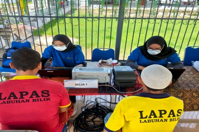 Lapas Labuhan Bilik Gandeng Kemenkes RI Gelar Skrining TBC Intensif untuk Warga Binaan