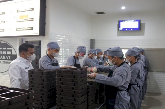 Sajian Bergizi dan Higienis dari Dapur Sahabat, Salah Satu Kunci Keberhasilan Pembinaan Warga Binaan Lapas Cibinong