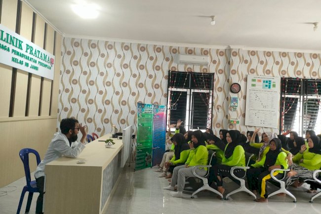 Pastikan Kesehatan Warga Binaan, Lapas Perempuan Jambi Laksanakan Pemeriksaan Berkala