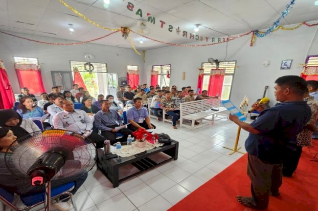 Ibadah Natal di Lapas Kuala Tungkal, Momentum Kasih dan Pengampunan