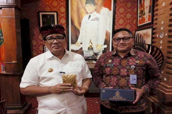 Dorong UMKM Pemasyarakatan, Lapas Tabanan Kenalkan “Sangkar Emas” ke Bupati Tabanan