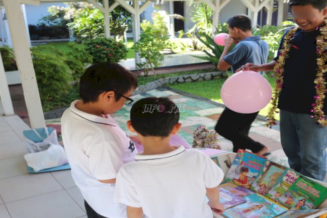 Lapas Banjarmasin Hadirkan Perpustakaan Asteda untuk Anak-Anak Pengunjung
