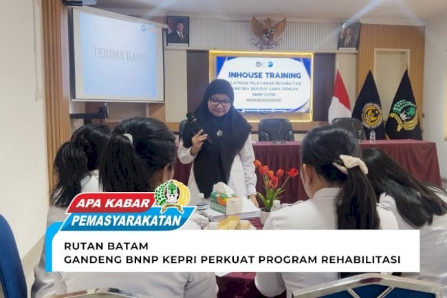 Rutan Batam Gandeng BNNP Kepri Perkuat Program Rehabilitasi