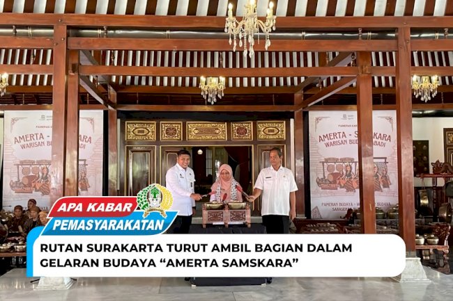 Surakarta Detention Center Participates in the "Amerta Samskara" Cultural Event