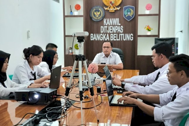 Lapas Pangkalpinang Perkuat Publikasi Digital Lewat Bimtek Website Kanwil Ditjenpas Babel