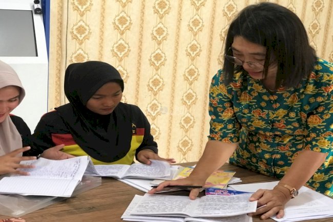 Lapas Perempuan Jambi dan PKBM Vidya Indah Gelar Asesmen Semester Ganjil Tahun Ajaran 2025/2026 